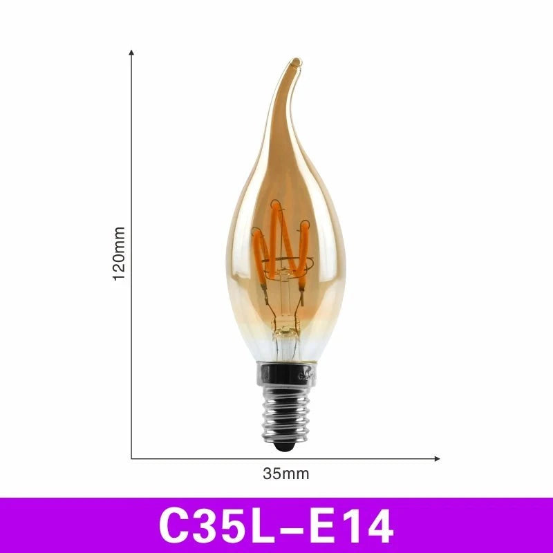 Ampoule Led vintage E14/E27 - Calydia