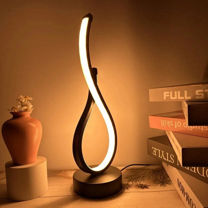 Lampe De Chevet En Spirale - Calydia