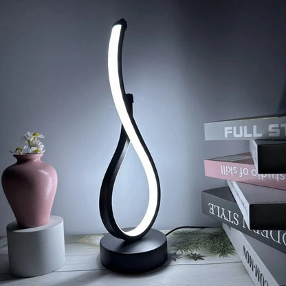 Lampe De Chevet En Spirale - Calydia
