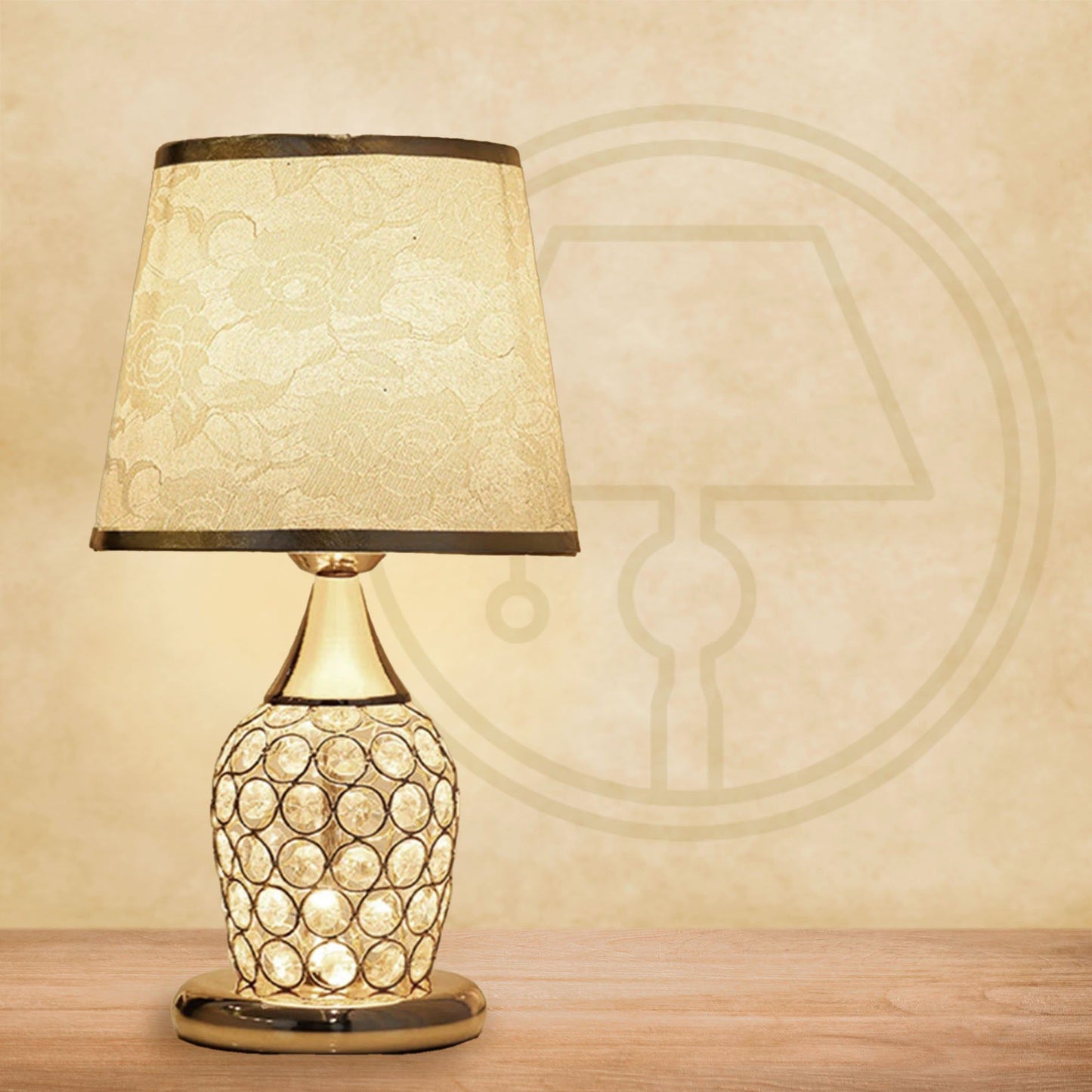 Lampe de chevet en cristal, édition limitée — L’exclusivité qui sublime votre espace